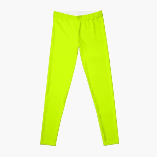 Fluorescent green leggings best sale