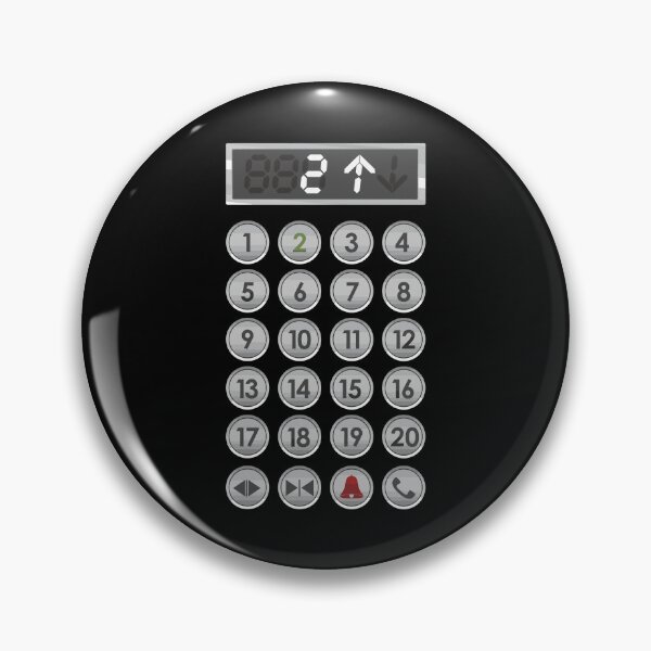 Item preview, Elevator Buttons Funny Elevator designed and sold by celestekey.
