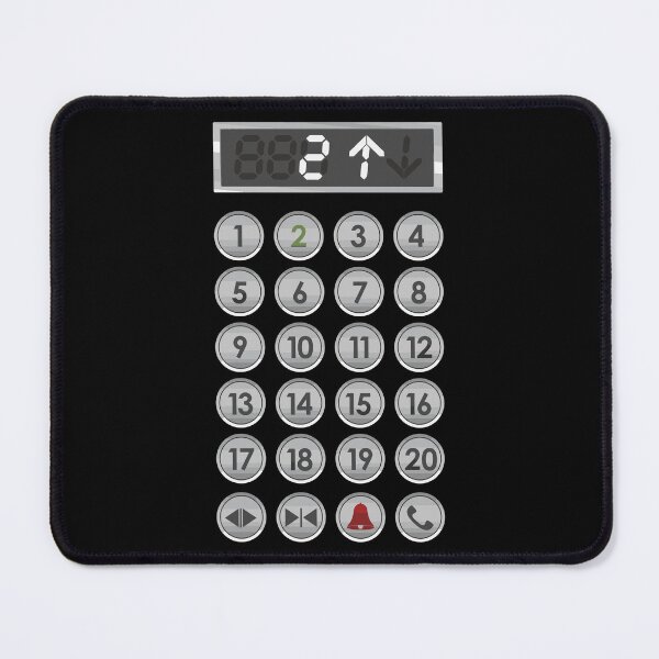 Item preview, Elevator Buttons Funny Elevator designed and sold by celestekey.