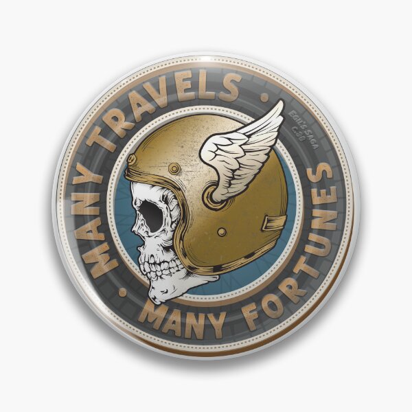 Item preview, Many Travels, Many Fortunes designed and sold by DuoLineGraphics.