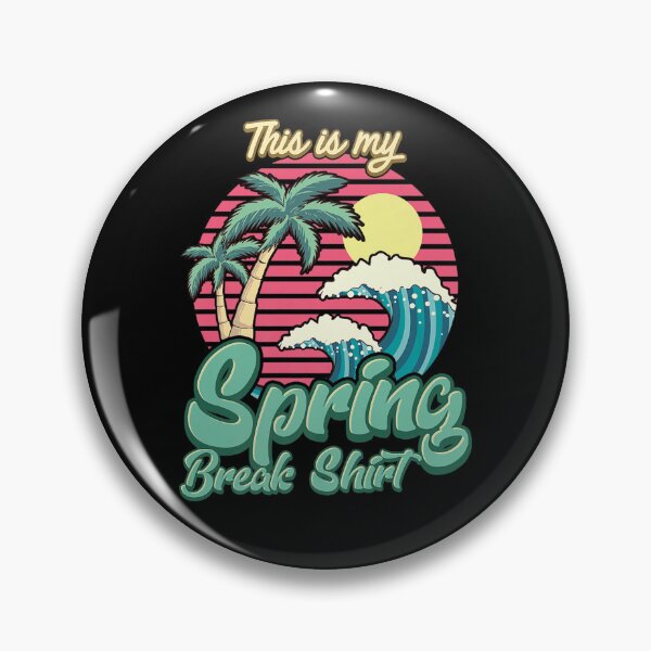 Item preview, This Is My Spring Break Retro Style Funny Holiday Summer 2022 designed and sold by zacben.