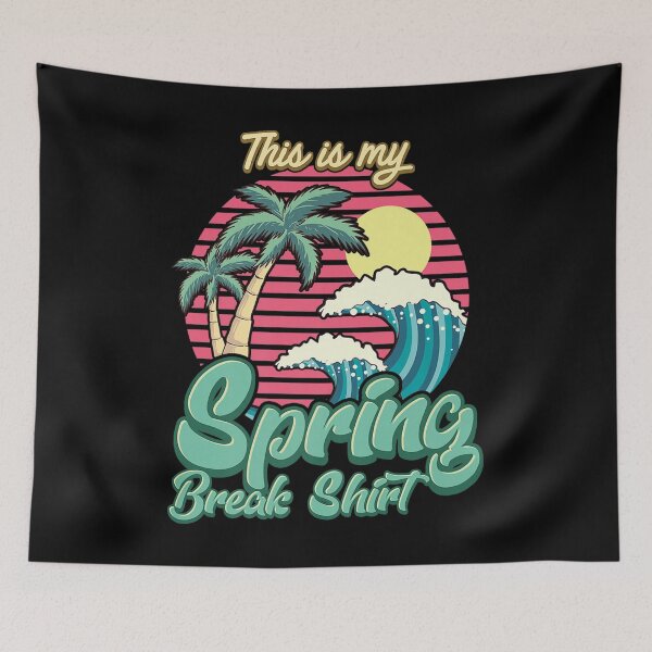 Item preview, This Is My Spring Break Retro Style Funny Holiday Summer 2022 designed and sold by zacben.