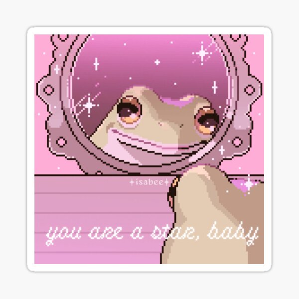 "You are a star, baby" Sticker for Sale by Isa-bee | Redbubble