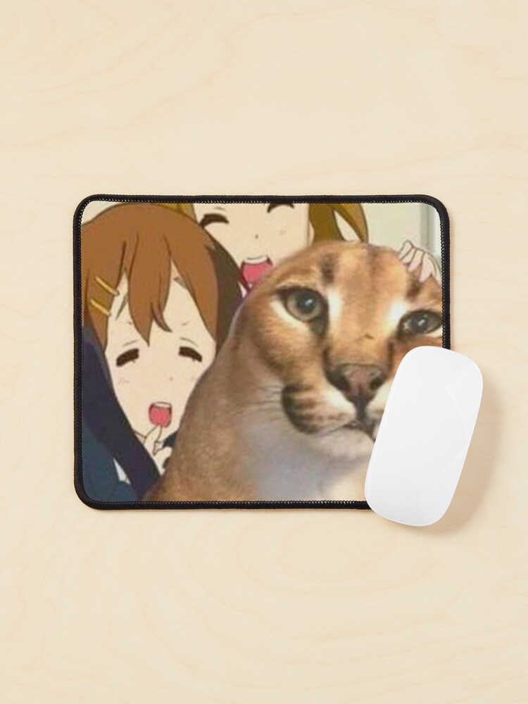 Caracal Cat Big Floppa Meme Mouse Pad Anti-Slip Rubber Mousepad