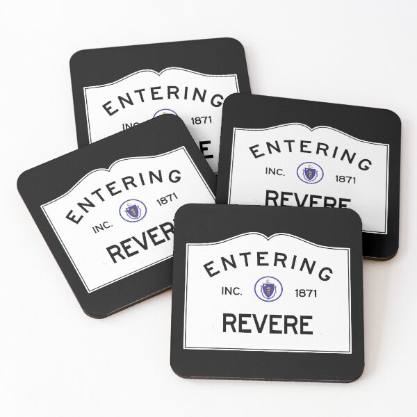 Item preview, Entering Revere Massachusetts - Commonwealth of Massachusetts Road Sign  designed and sold by NewNomads.