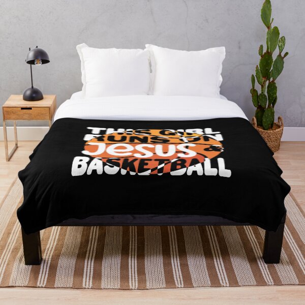 Item preview, Christian Basketball, This Girl Runs On Jesus & Basketball designed and sold by OliviaGbyKyro.