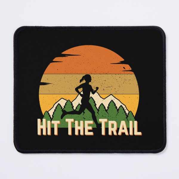 Item preview, Hit The Trail Female Runner Classic T-Shirt designed and sold by lewisnash6.