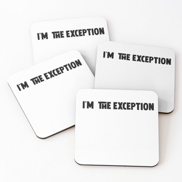 Item preview, I'm the exception  designed and sold by M Mariatique.