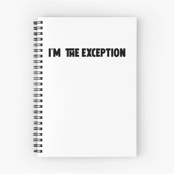 Item preview, I'm the exception  designed and sold by M Mariatique.