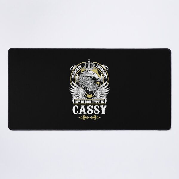 Item preview, Cassy Name T Shirt - In Case Of Emergency My Blood Type Is Cassy Gift Item Tee designed and sold by geniajmk13.