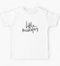Little Monster - Handwritten Casual Design Kids Tee