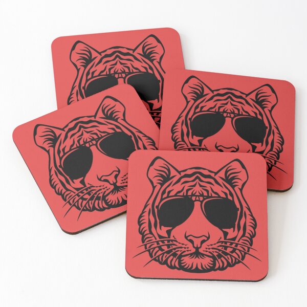 Item preview, Coolest Cat of All - Tiger with sunshades  designed and sold by ShallyLoves.