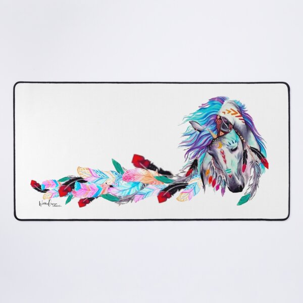 Item preview, Painted Pony with Feathers designed and sold by WilderDesignC.