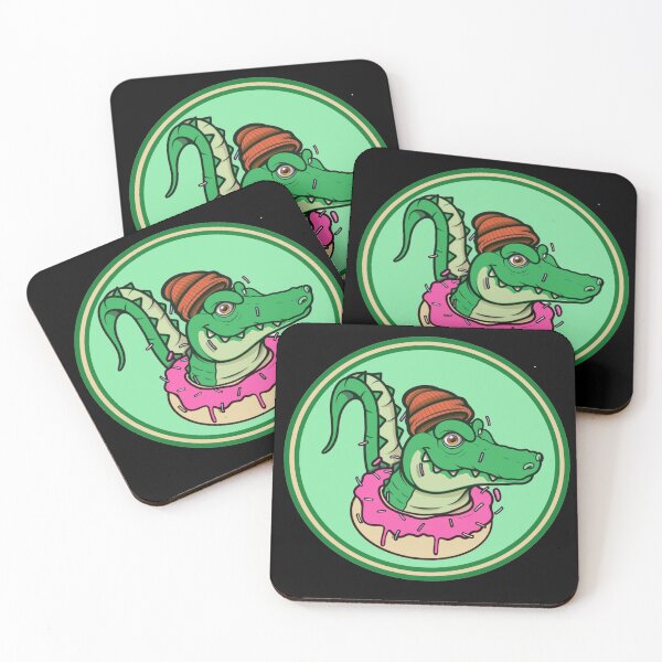 Item preview, Donut,Crocodile loves donut,funny crocodile,what are you looking,donutslovers, designed and sold by Gazo freeze  ★★★★★.