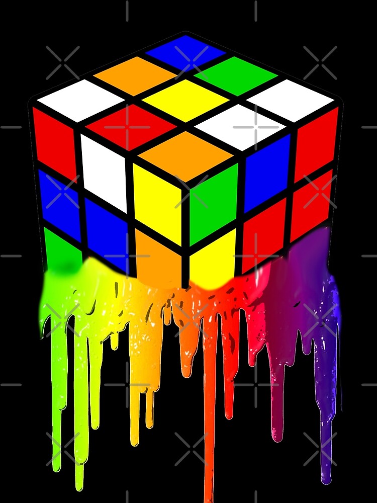 Cube Poster for Sale by remixnconfuse