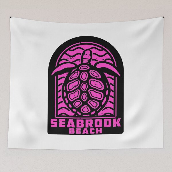 Item preview, Seabrook Beach New Hampshire Sea Turtle NH designed and sold by DESTINATIONS DECAL DOS.