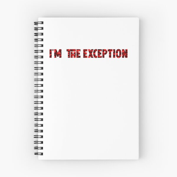 Item preview,  I'm the exception  designed and sold by M Mariatique.