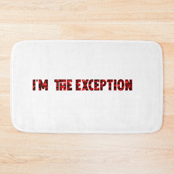 Item preview,  I'm the exception  designed and sold by M Mariatique.
