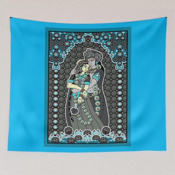 Item preview, Radha Krishna Love designed and sold by GundicaArt.
