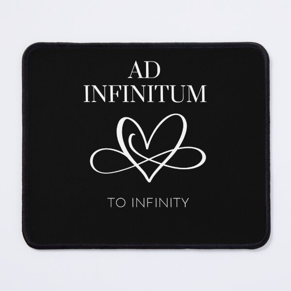Item preview, Ad Infinitum - To Infinity - Old Latin Phrase  designed and sold by WordsOf--Wisdom.