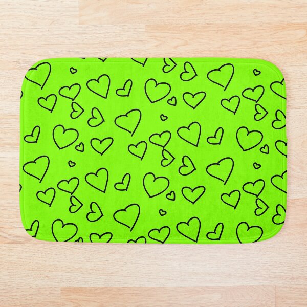 Item preview, Green hearts doodle designed and sold by AurelsPrints.