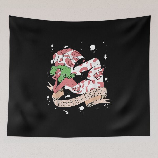 Item preview, Don't Be Salty Hilarious Mermaid designed and sold by theDlab.