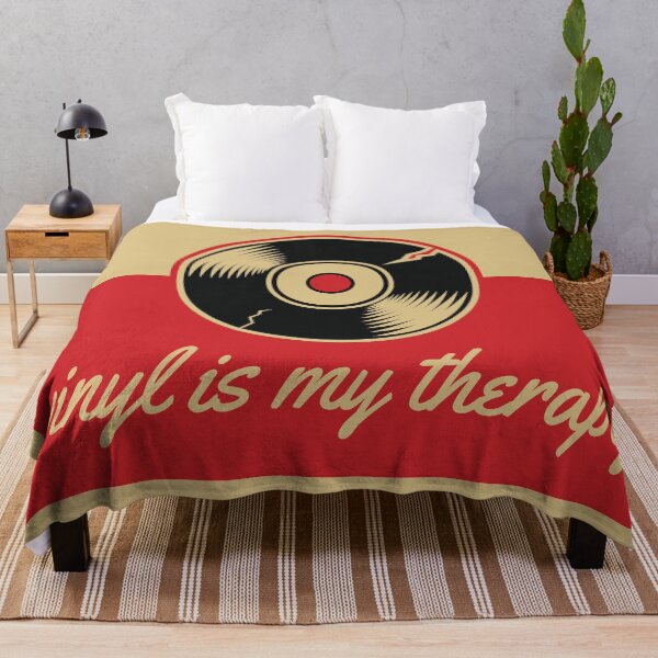 Item preview, Vinyl is My Therapy designed and sold by DovbleTrovble.