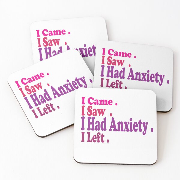 Item preview,  I Came I Saw I Had Anxiety I Left . funny designed and sold by AMERZAGUE DESIGN.