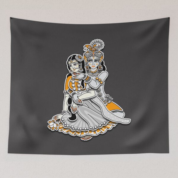 Item preview, Radha Krishna designed and sold by GundicaArt.