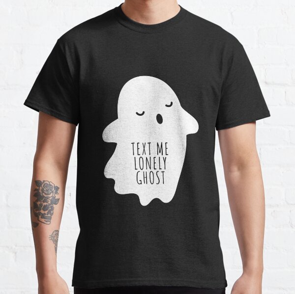 text me moletom com capuz lonely ghost