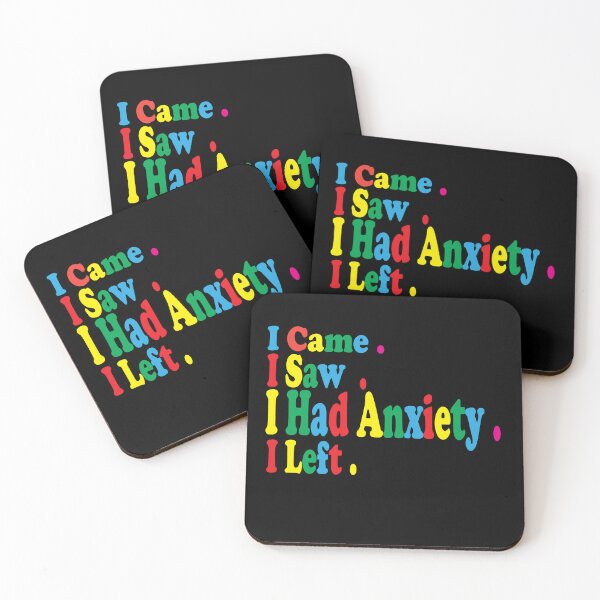 Item preview, I Came I Saw I Had Anxiety I Left . funny designed and sold by AMERZAGUE DESIGN.
