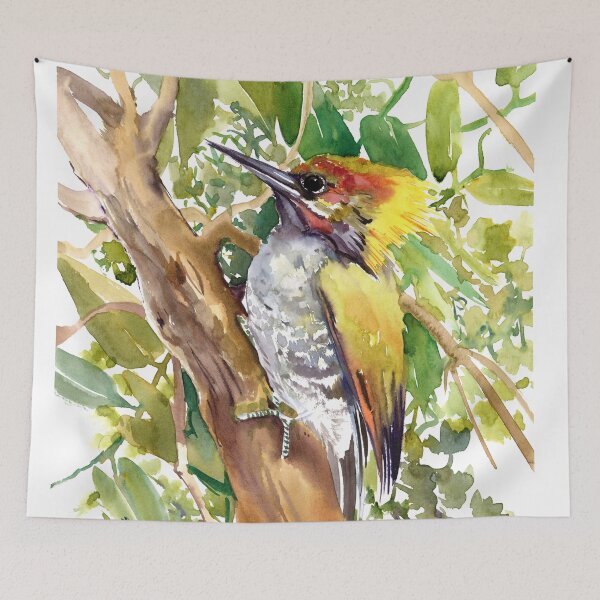 Item preview, Yellow-Naped Woodpecker designed and sold by surenart.