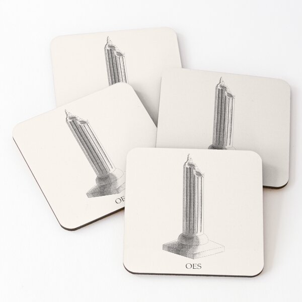 Item preview, The Broken Column- OES designed and sold by ARIsEasternStar.