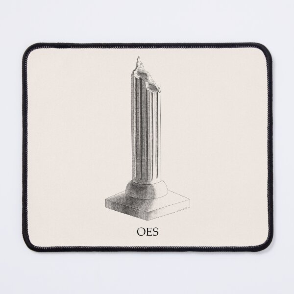 Item preview, The Broken Column- OES designed and sold by ARIsEasternStar.