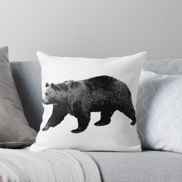 Item preview, Bear Walking in the Woods. Digital Engraving designed and sold by Digital Eclectica.