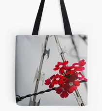 Barbed Wire Tote Bag