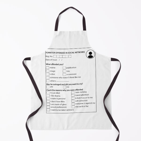 Item preview, Form for Offended in social Networks designed and sold by rolito86.