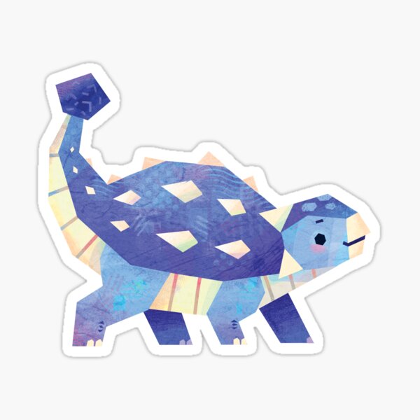 Item preview, Baby Blue Ankylosaurus designed and sold by Gemma Gould.