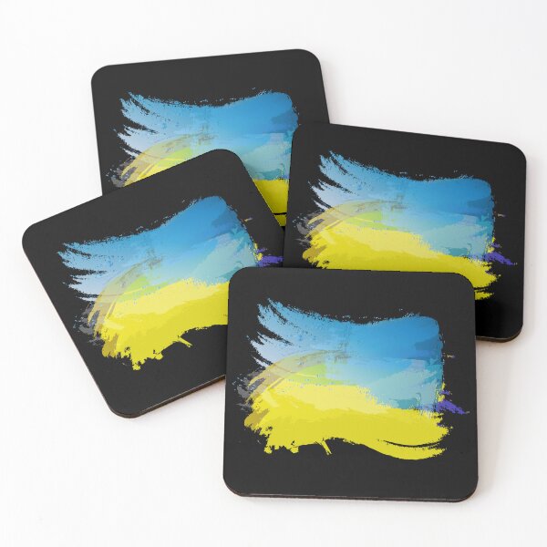 Item preview, Ukraine Flag in Grunge Paint Style designed and sold by Store-Designify.