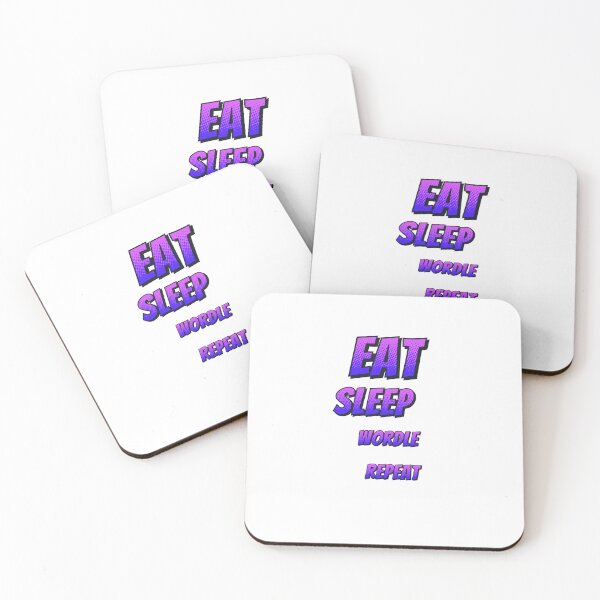 Item preview, Eat Sleep Wordle Repeat designed and sold by roleshop.