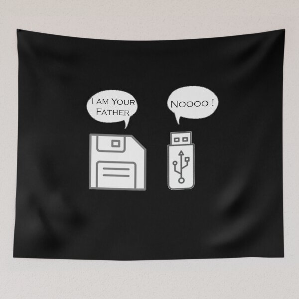 Item preview, USB Floppy Disk I am Your Father designed and sold by rachidhaz.
