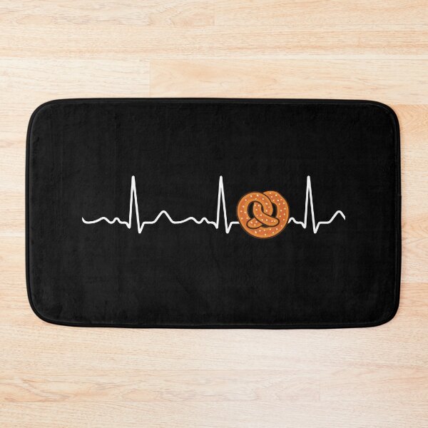 Item preview, Pretzel - heartbeat, pulse, heart line, ecg designed and sold by Mohja-Design.
