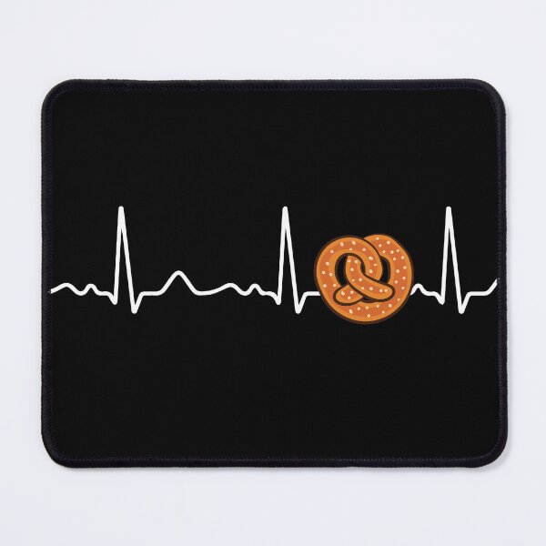 Item preview, Pretzel - heartbeat, pulse, heart line, ecg designed and sold by Mohja-Design.