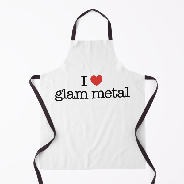 Aperçu de l'œuvre I love glam metal (music). créée et vendue par shirtpress.
