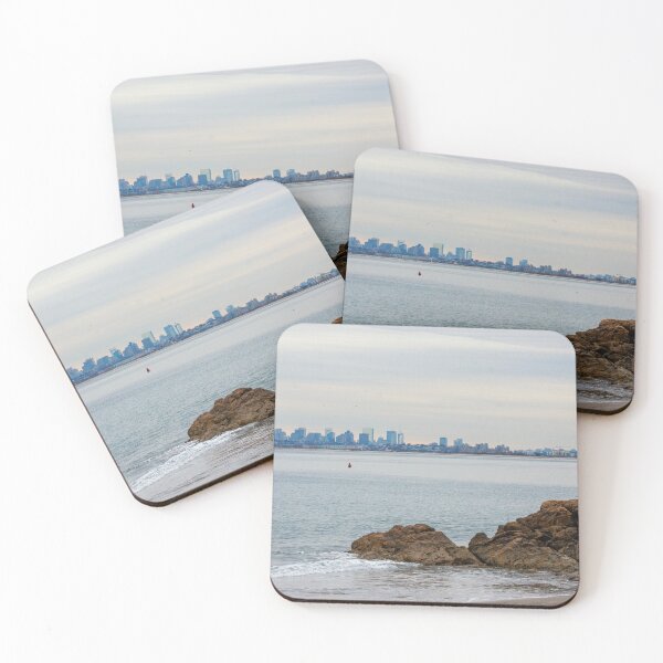 Item preview, Boston Skyline during the winter months designed and sold by Ruth Curtis.