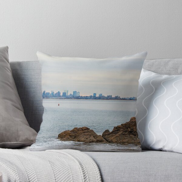 Item preview, Boston Skyline during the winter months designed and sold by Ruth Curtis.