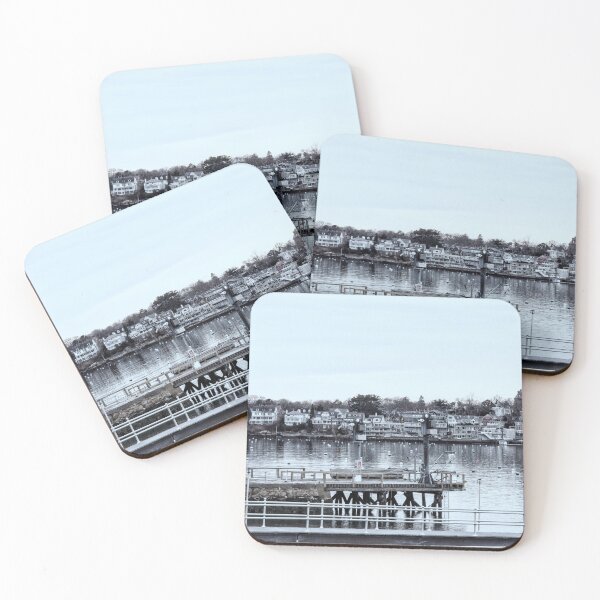Item preview, The village of Marblehead in winter time designed and sold by Ruth Curtis.