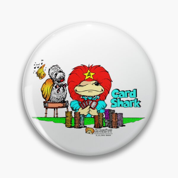 Item preview, Card Shark Clamkin Cartoon featuring Alpha and Escargo- Winning designed and sold by Bruce Ingrassia.