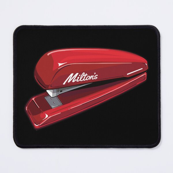 Item preview, Milton’s Red Stapler - Inspired by Office Space designed and sold by RetroTeeStudio.