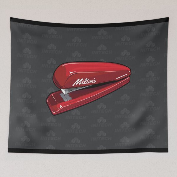 Item preview, Milton’s Red Stapler - Inspired by Office Space designed and sold by RetroTeeStudio.